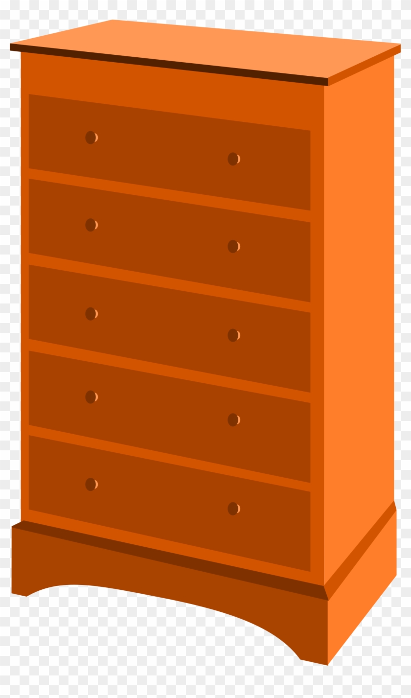 Cupboard, Closet Clipart Png Image - Chest Of Drawers Clipart #752141