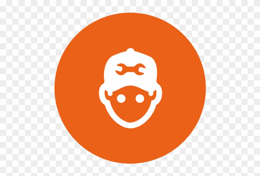 Logbook Servicing - Location Logo In Orange #752164