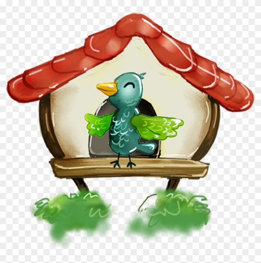 Edible Bird's Nest Cartoon Tree House - Cartoon #752350