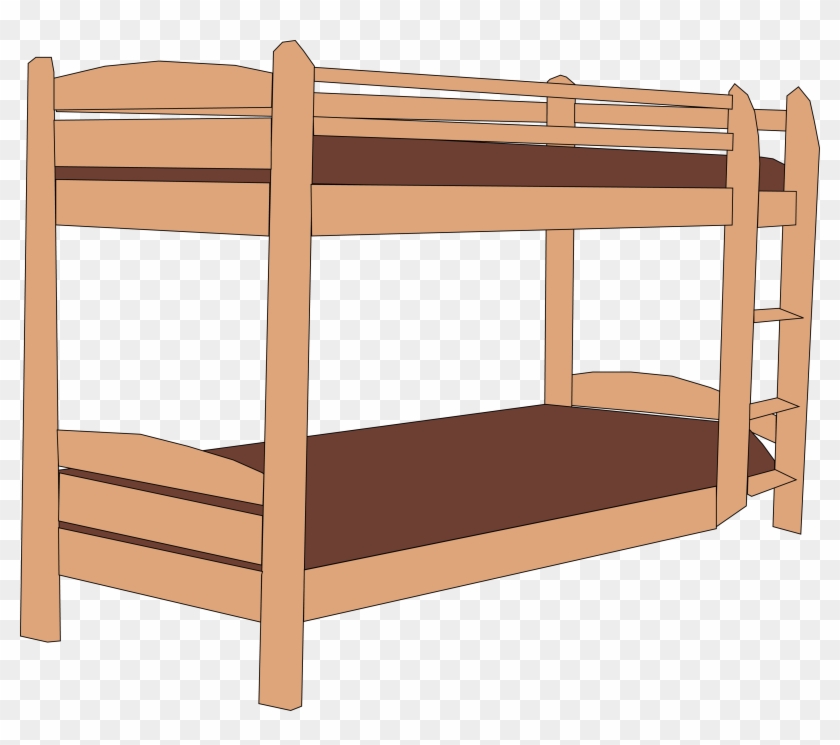 Bed Clipart Animated - Clip Art Bunk Beds #752376