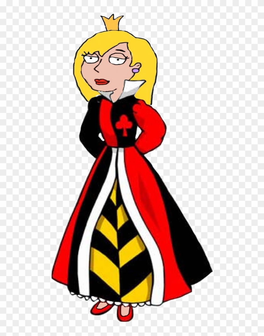 Connie D'amico As The Queen Of Hearts By Darthranner83 - Alice In Wonderland Paper Dolls #752551