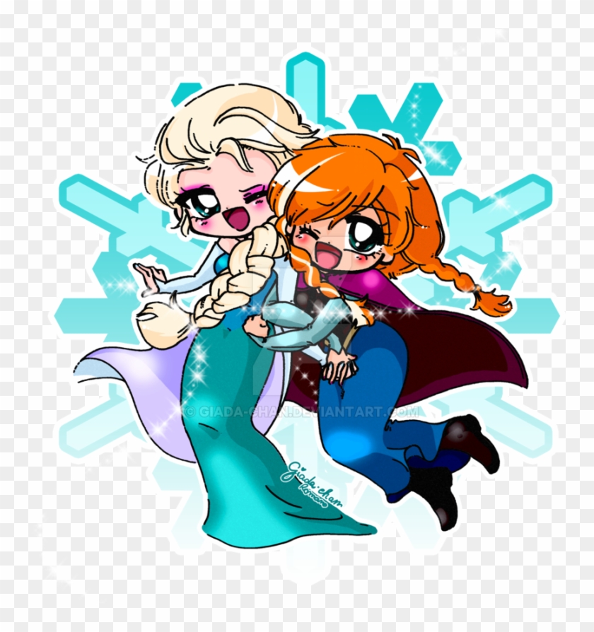 Elsa And Anna - Frozen #752615