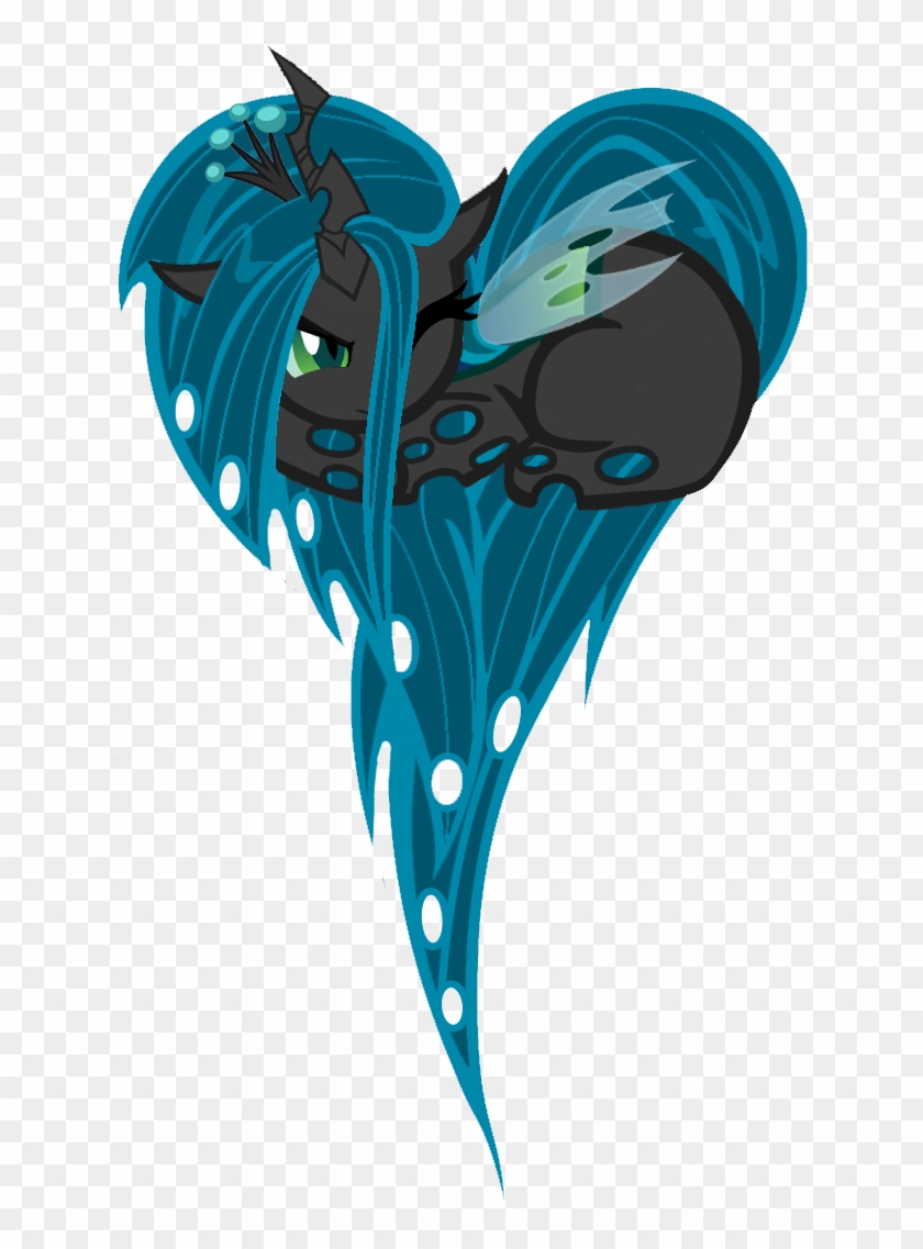 Queen Chrysalis Heart - My Little Pony Heart #752648