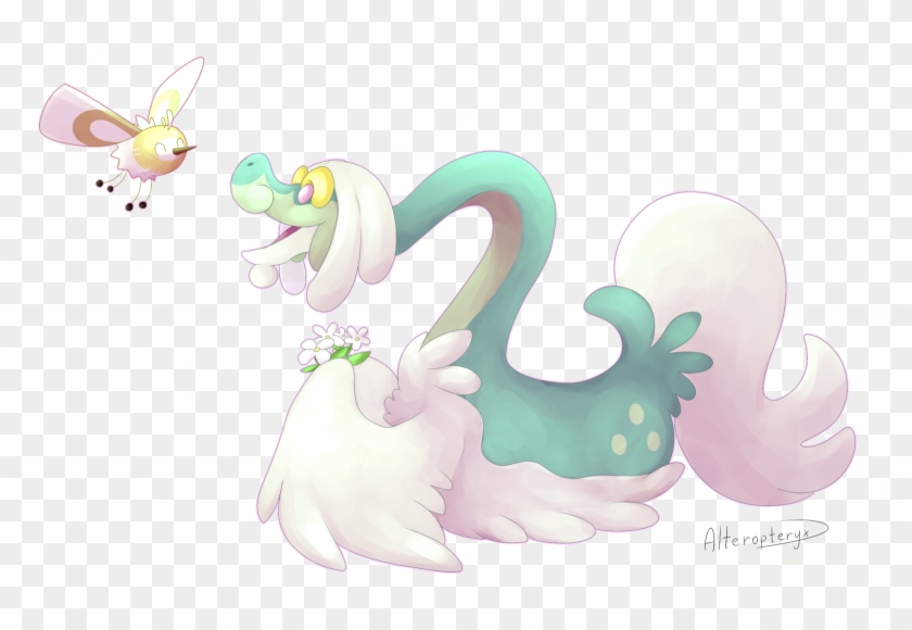Drampa And Cutiefly By Artving Drampa And Cutiefly - Drampa And Cutiefly #752748