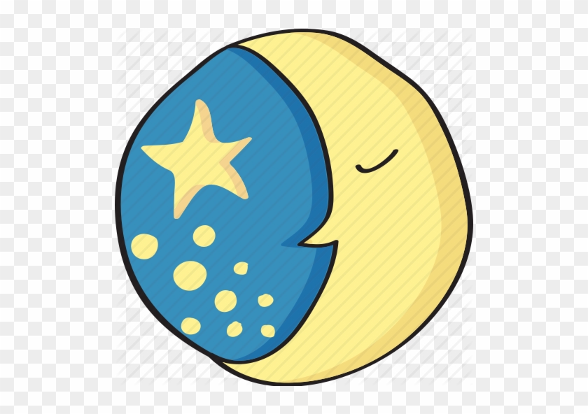 Drawn Hand Moon - Hand Drawn Moon Png #752778