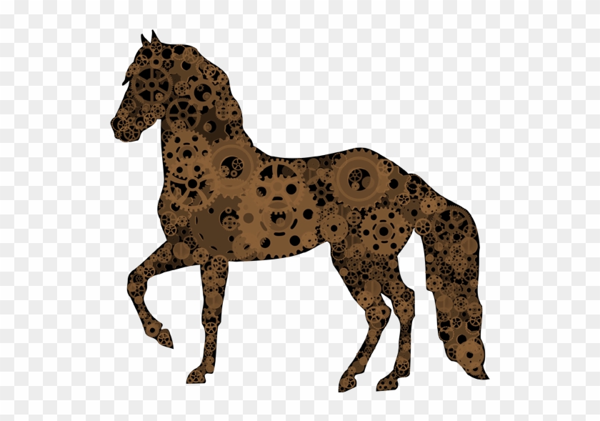 Steampunk Horse - Paso Fino Horse Silhouette #752900