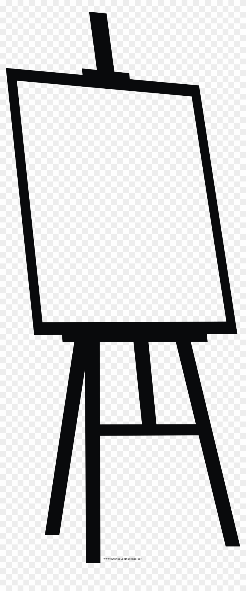 Easel Coloring Page - Drawing #753069