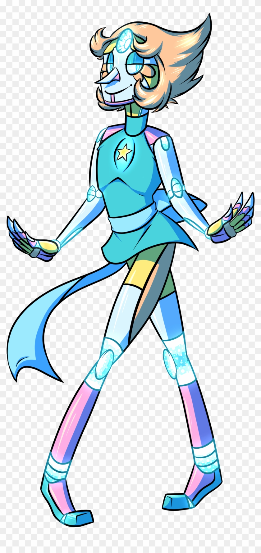 Rsr Robot Pearl By Starshine-robotics - Steven Universe Robot Pearl #753097