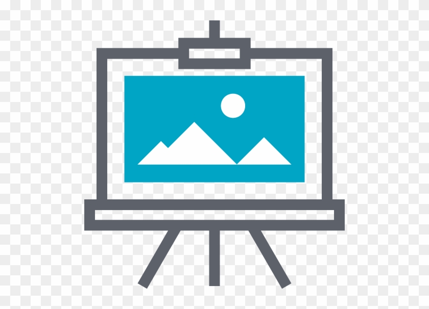 Powerpoint Painting On Easel - Painting #753115