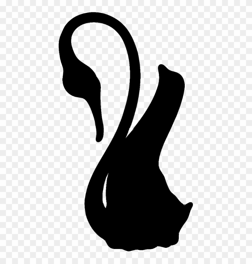 Swan Silhouette Png By Clipartcotttage On Deviantart - Swan Silhouette Png #753122