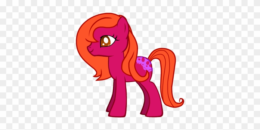 Little Red Haired Girl As A Pony By Sampea - Cartoon #753254