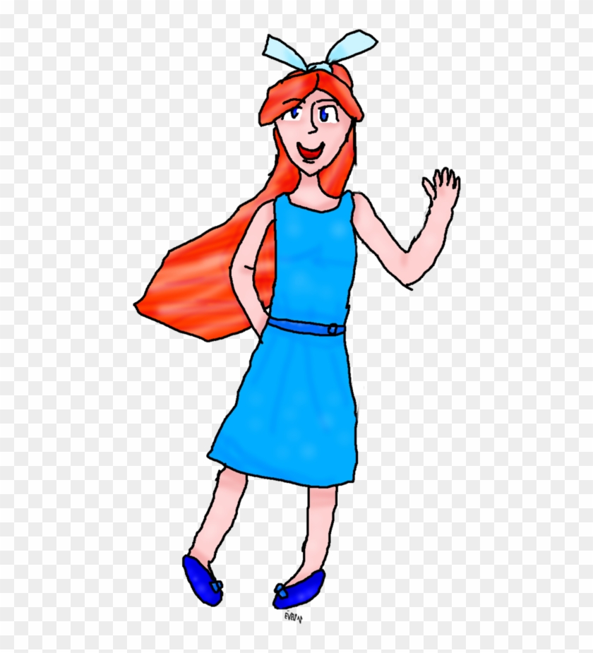 Red Haired Girl By Artisticevecat - Cartoon #753255