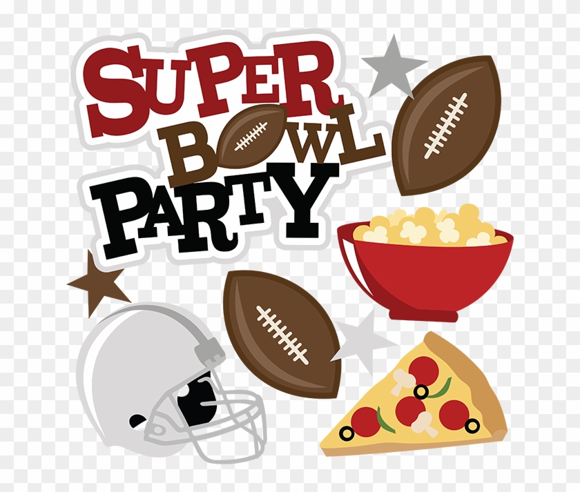 Super Bowl Party Svg Scrapbook Collection Super Bowl - Superbowl Party Food Clipart #753257