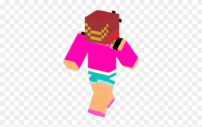 Minecraft Skin Girls With Pink Hair Hd #753267