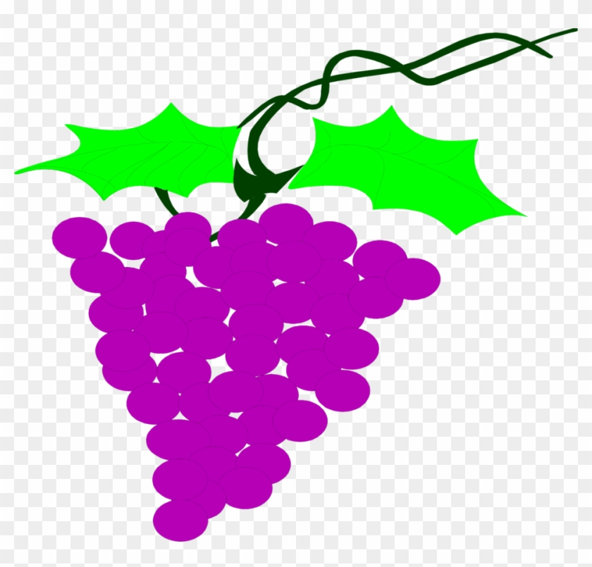 Illustration Of A Bunch Of Grapes - Uvas Didacticas #753520