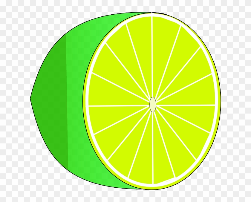 Lime Lemon Clip Art - Frutas De Color Verde Animadas #753627