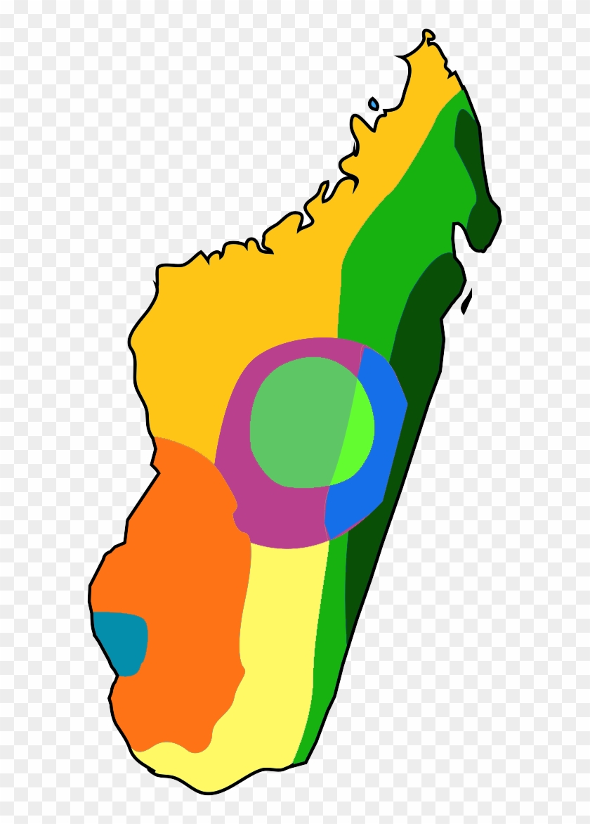 Climate Map Of Madagascar - Madagascar #753786