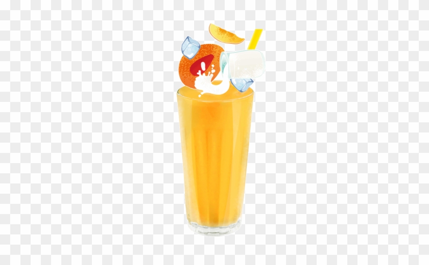 Mango Lassi - Orange Drink #753913