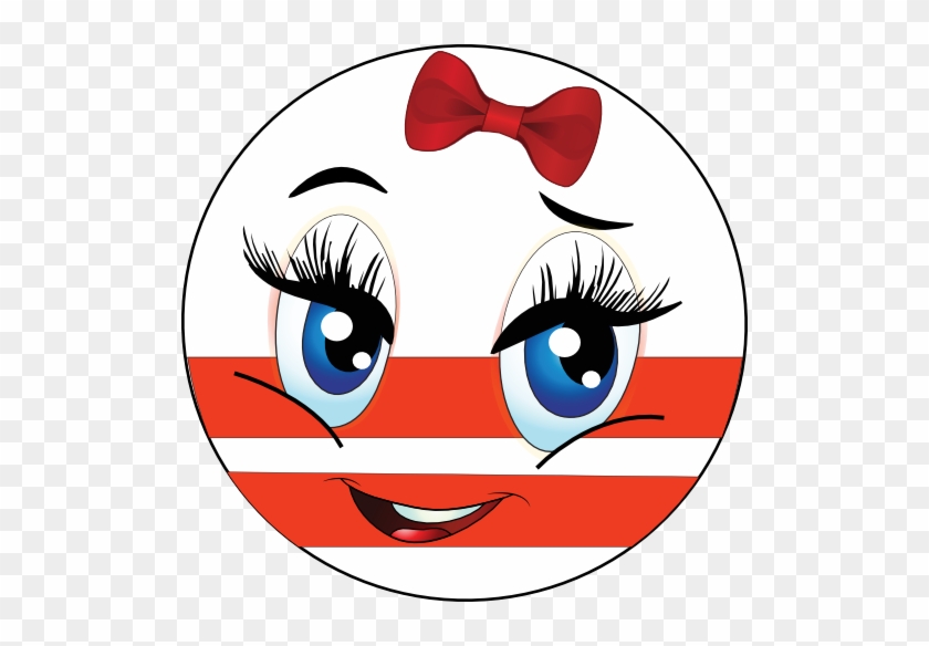 Zamalek Girl Smiley Emoticon Clipart - Emoji Face #754068