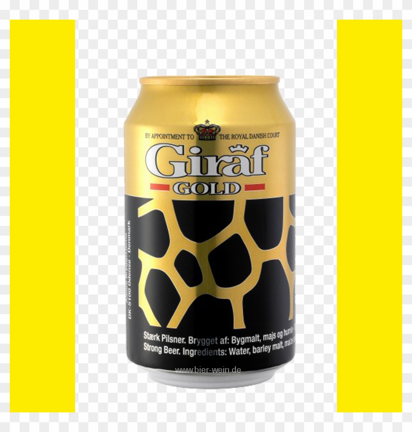 Giraf Gold Beer 24 X 0,33l Export Can - Giraf Øl #754135