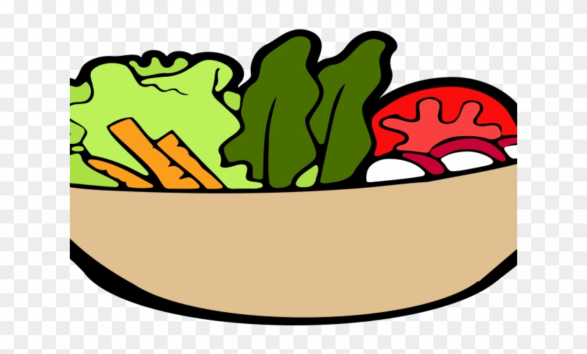 Salad Clipart Salad Bowl - Salad Bowl Salad Clipart #754141