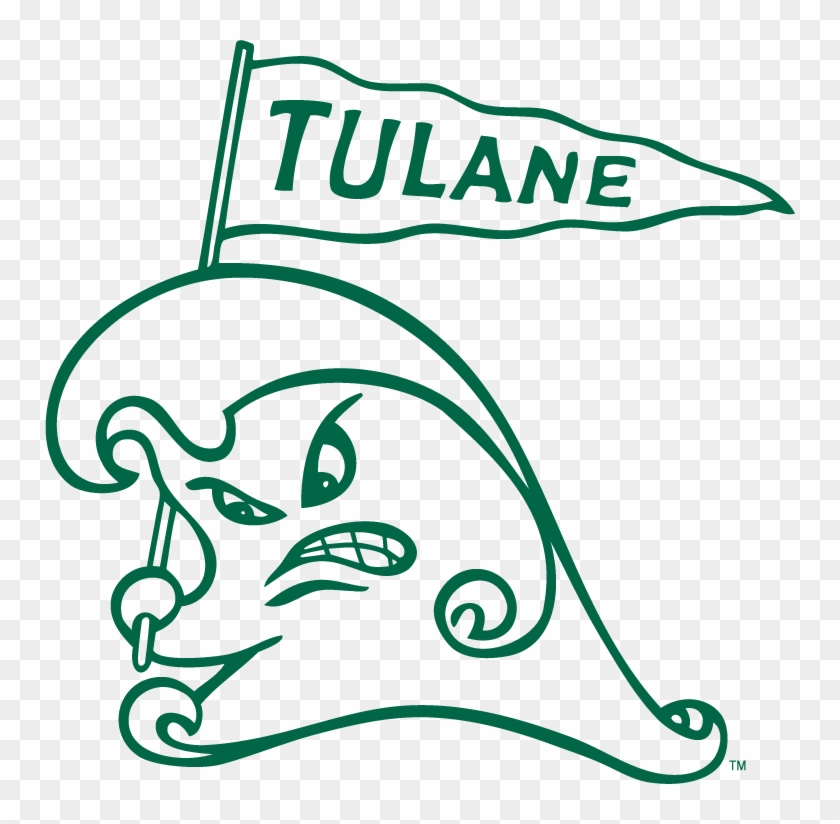 Lsu V Tulane - Tulane Green Wave Logo #754183