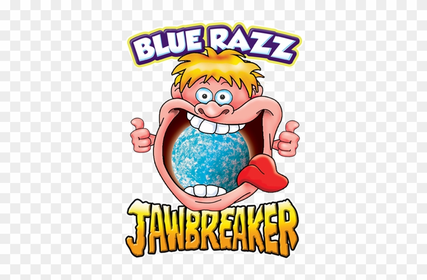 Blue Razz Jawbreaker - Jaw Breaker Clipart #754200