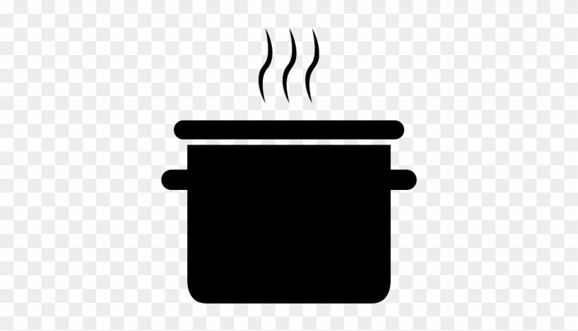 Cooking Pot Vector - Cooking Pot Clipart Transparent #754333