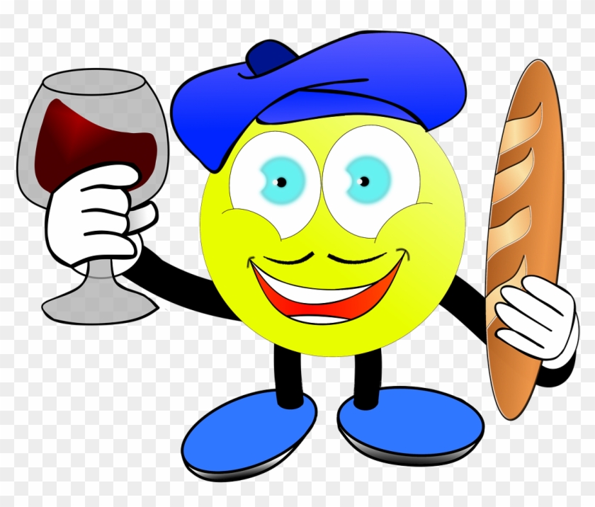 Drunk Cartoon Character 13, Buy Clip Art - Beret #754346