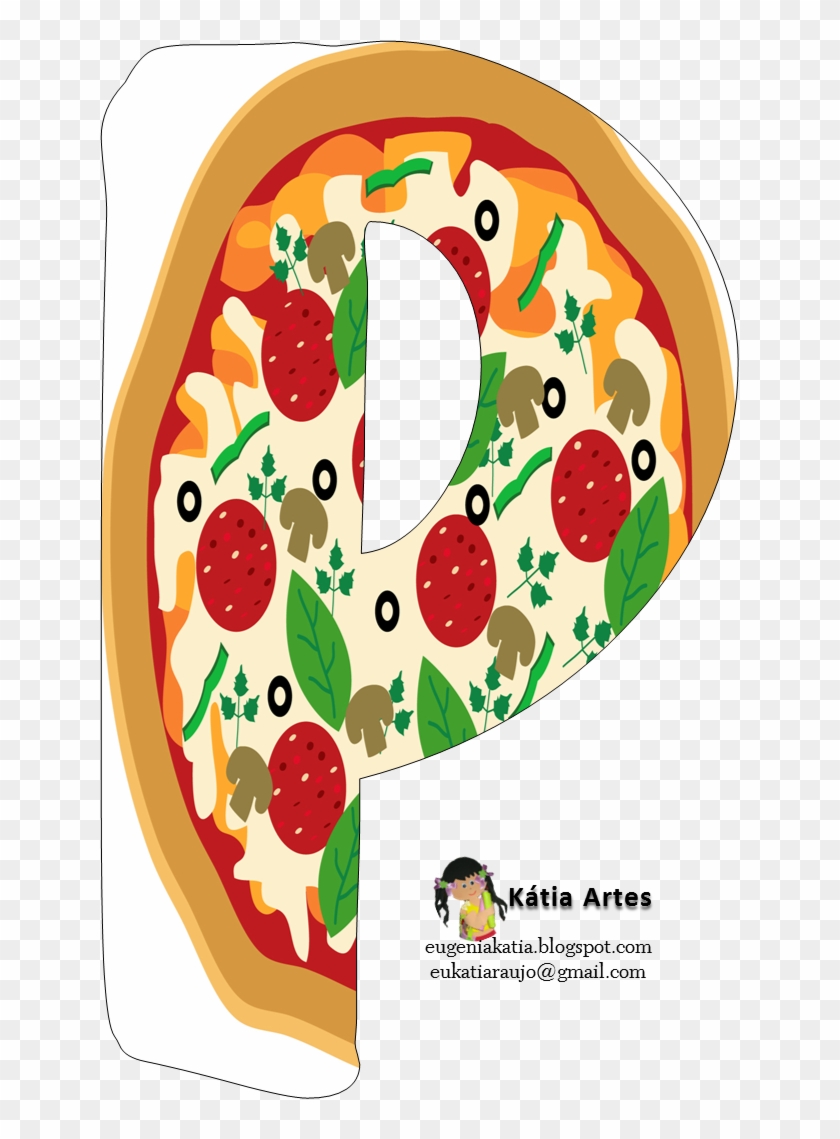 Alfabeto De Pizza - Alphabet #754459