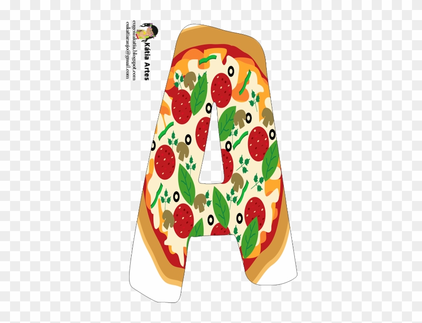 Alfabeto De Pizza - Alphabet #754467