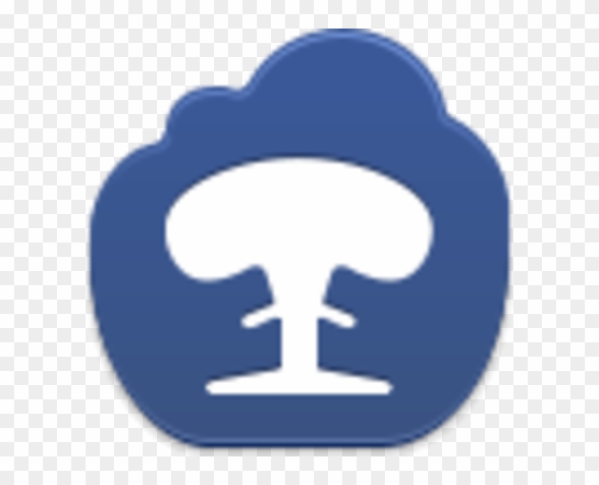 Nuclear Cloud Clip Art - Sms Icon Dark Blue #754500