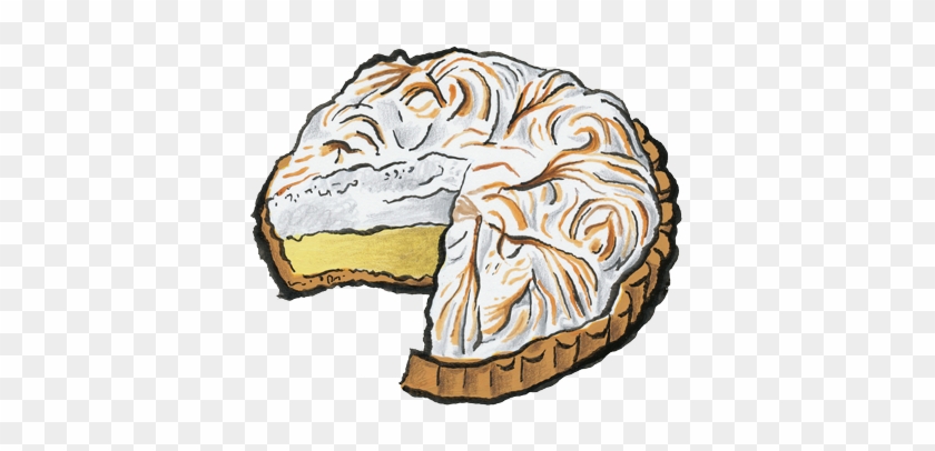Cream Clipart Lemon Pie - Cream Pie Clip Art #754551