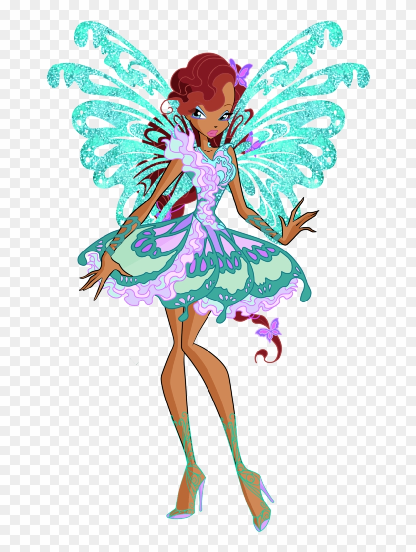 Aisha Butterflix 2d By Winx Rainbow Love - Winx Club Aisha Butterflix #754562