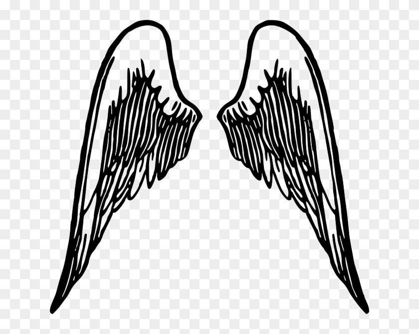 Angel Wings Clipart Free New Free Image On Pixabay - Wings Clipart Transparent Background #754565