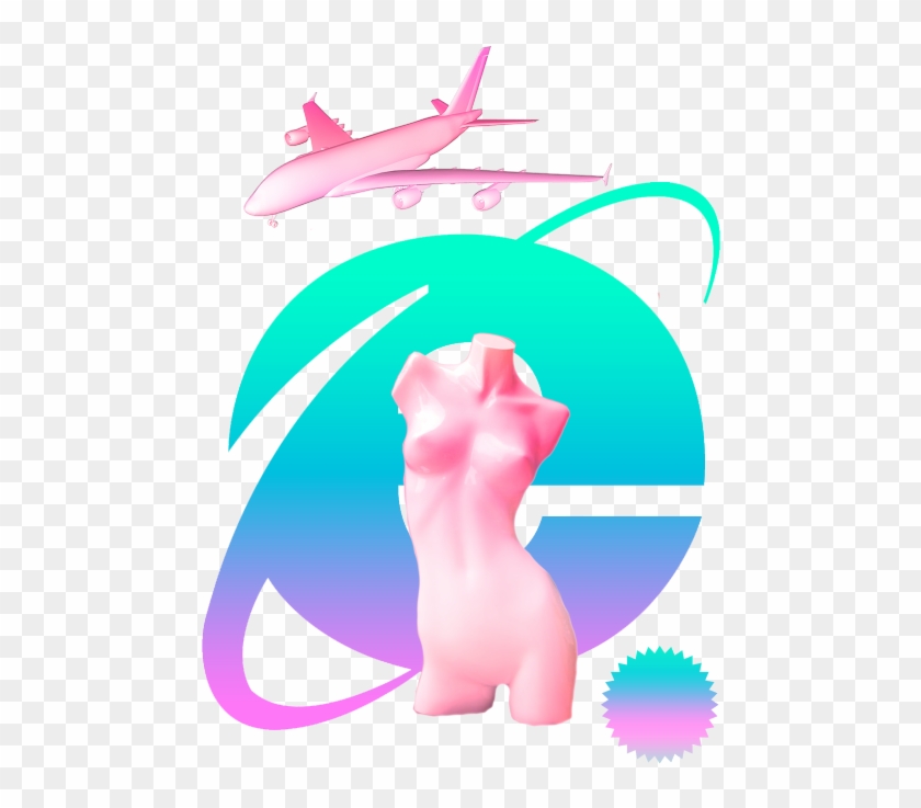 Vaporwave Clipart Shook - Internet Explorer Logo Black Png #754640