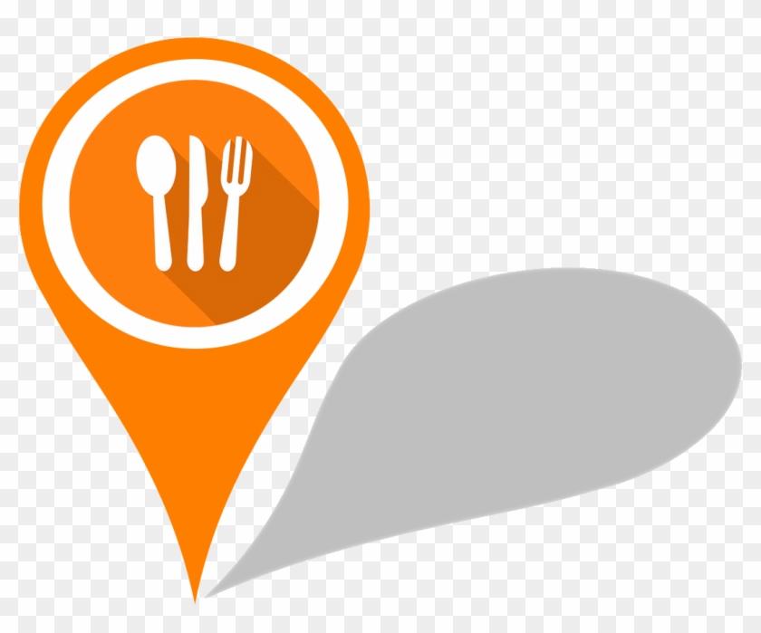 Food Location Pin Png #754670
