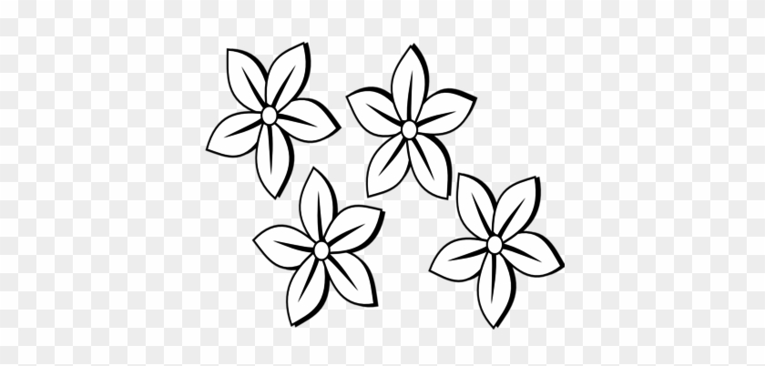Coloring Trend Thumbnail Size Lily Pad Flower Outline - Flowers Images Black And White #754700