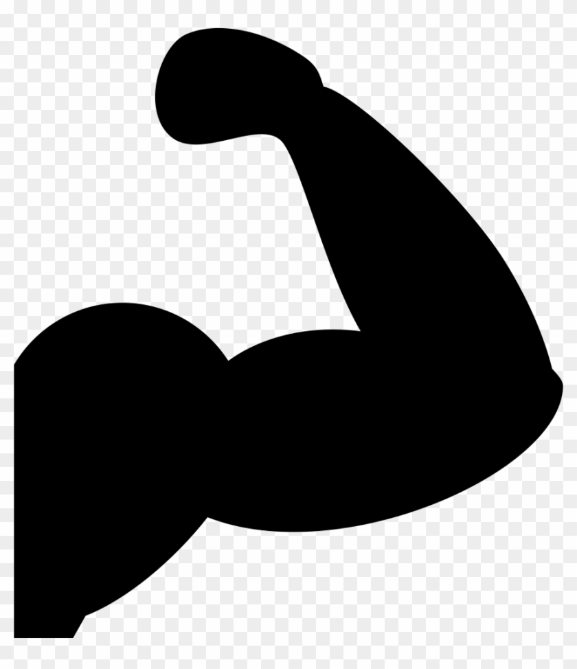 Arm Muscles Silhouette Comments - Muscle Silhouette #754768