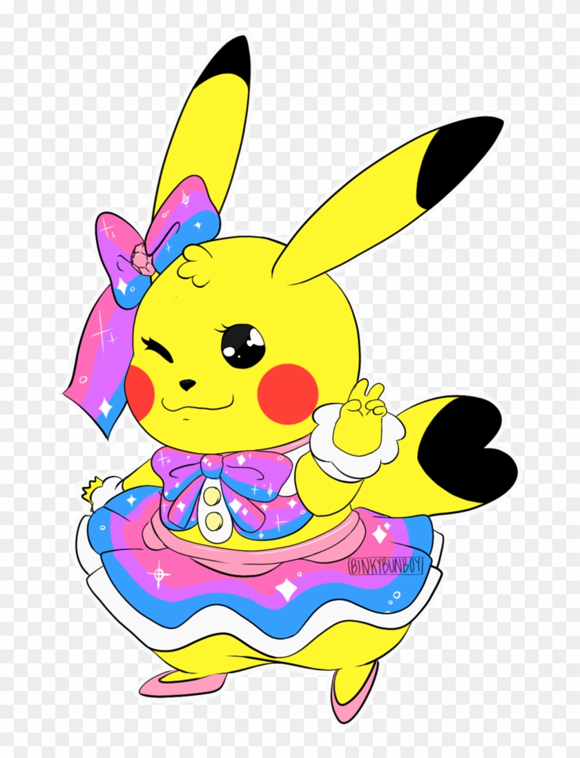 Bisexual Pride Pikachu By Binkybunboy - Pikachu Gay #754774