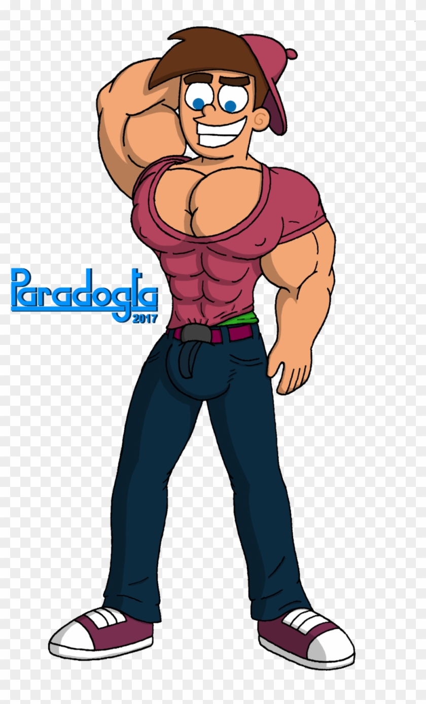 Teen Muscle Timmy Turner By Paradogta Teen Muscle Timmy - Timmy Turner Muscle #754782