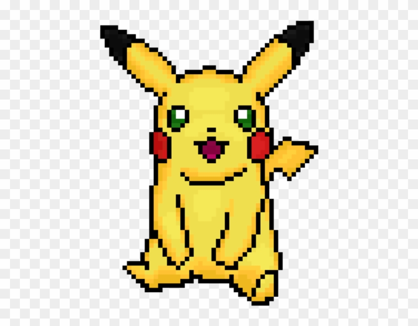 Pikachu Pixel Art By Tyranitar885 - Pixel Art #754814