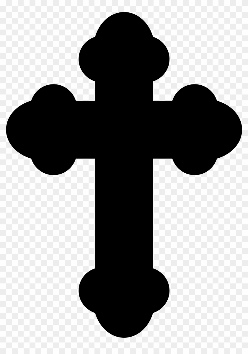 Russian Orthodox Cross Christian Cross Eastern Orthodox - Cross Vector #754896