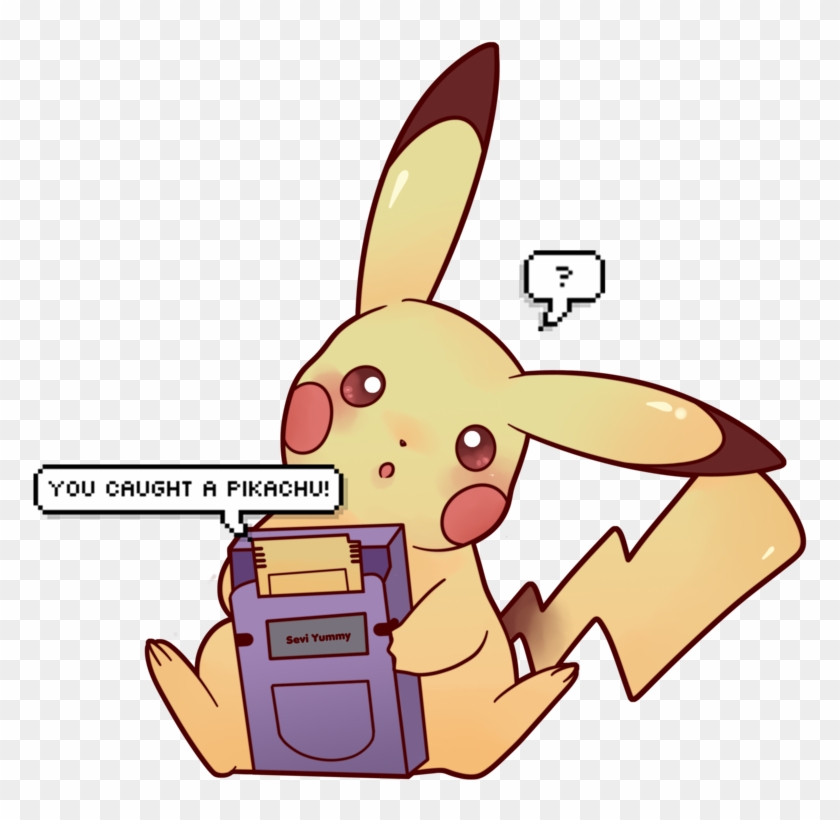 Pikachu Using Phone #754923