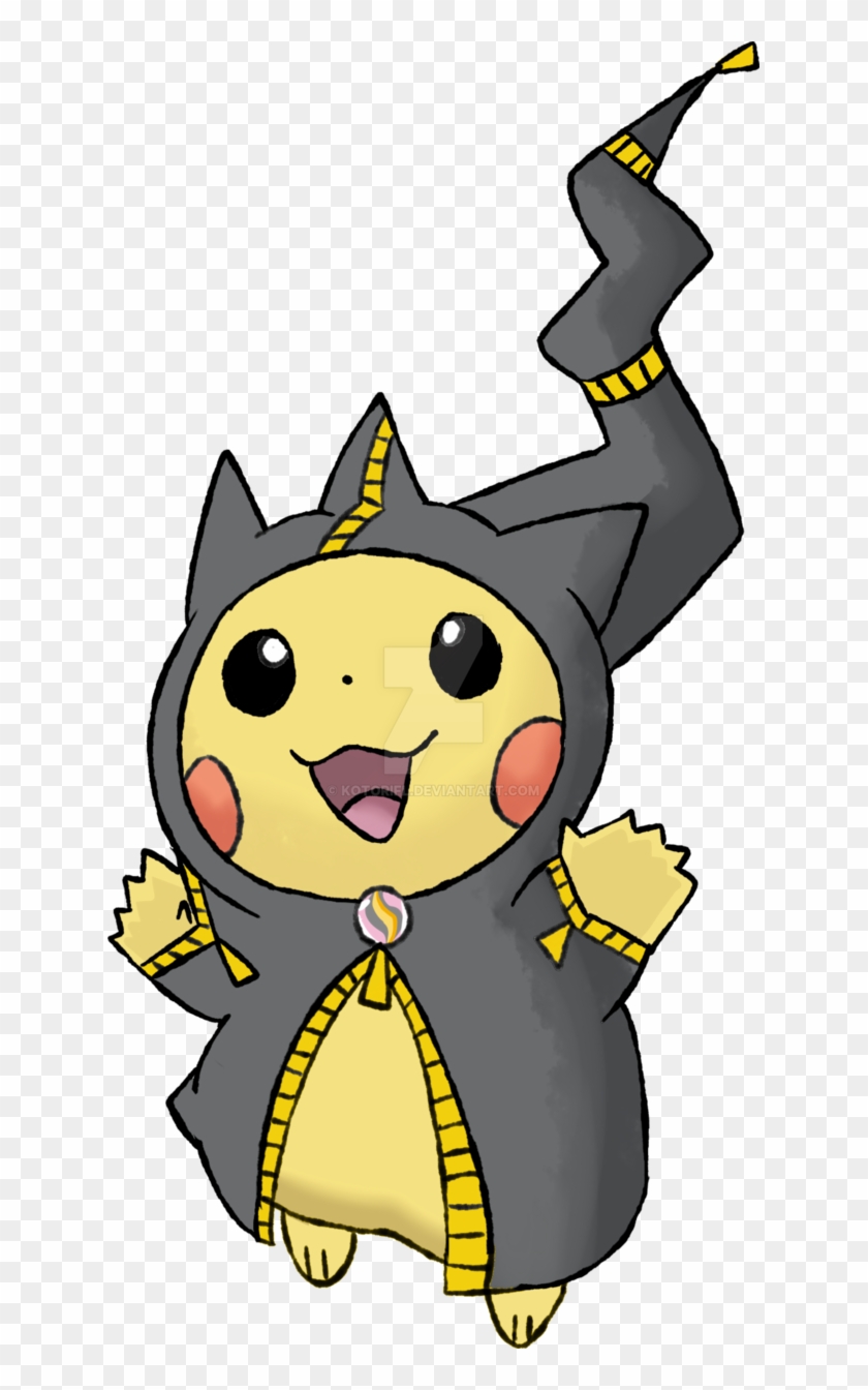 Mega Banette Poncho Pikachu By Kotorifl - Mega #754979