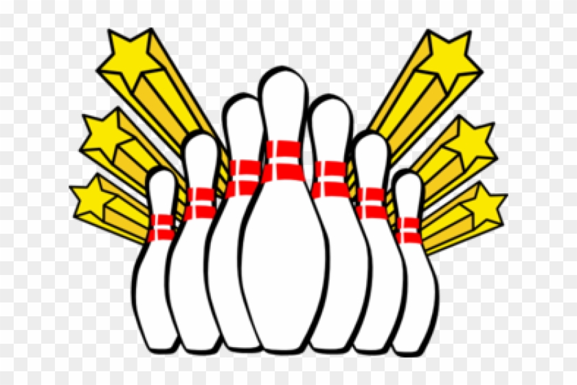 Bowling Alley Cliparts - Ten Pin Bowling Clip Art #755012