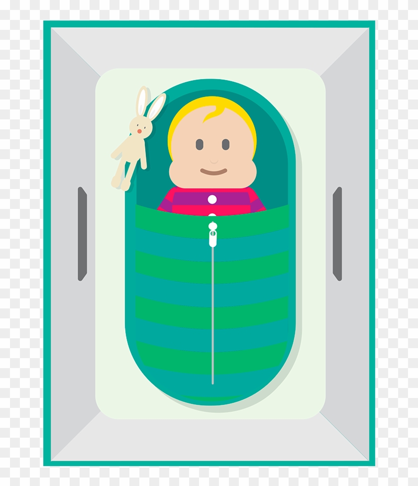Baby In A Box - Smiling Rectangle Transparent Clipart #755234