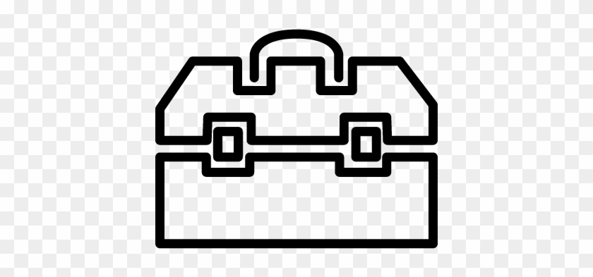 Toolbox Outline Vector - Outline Of Tool Box #755236