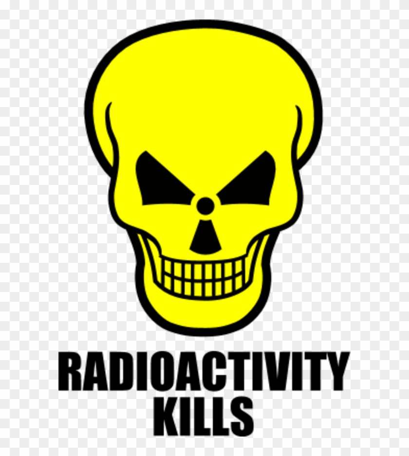 Radioactivity 20clipart - Skull And Crossbones Throw Blanket #755352