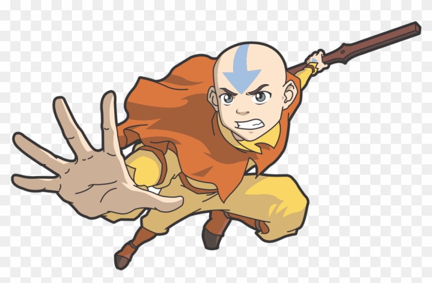 The Legend Of Aang Cartoon Characters Vector - Avatar The Last Airbender Transparent #755365